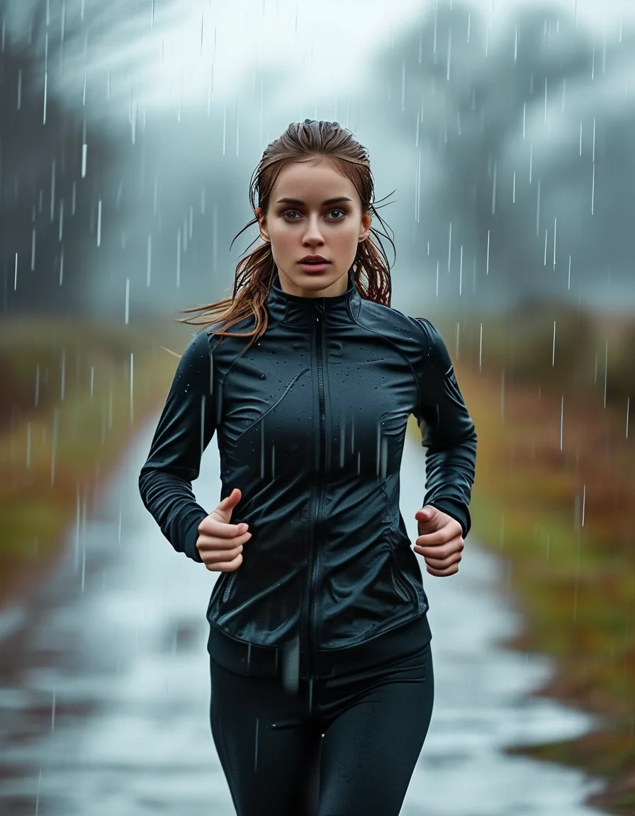 Running in the Rain Isn't Riskier Because of the Rain Itself