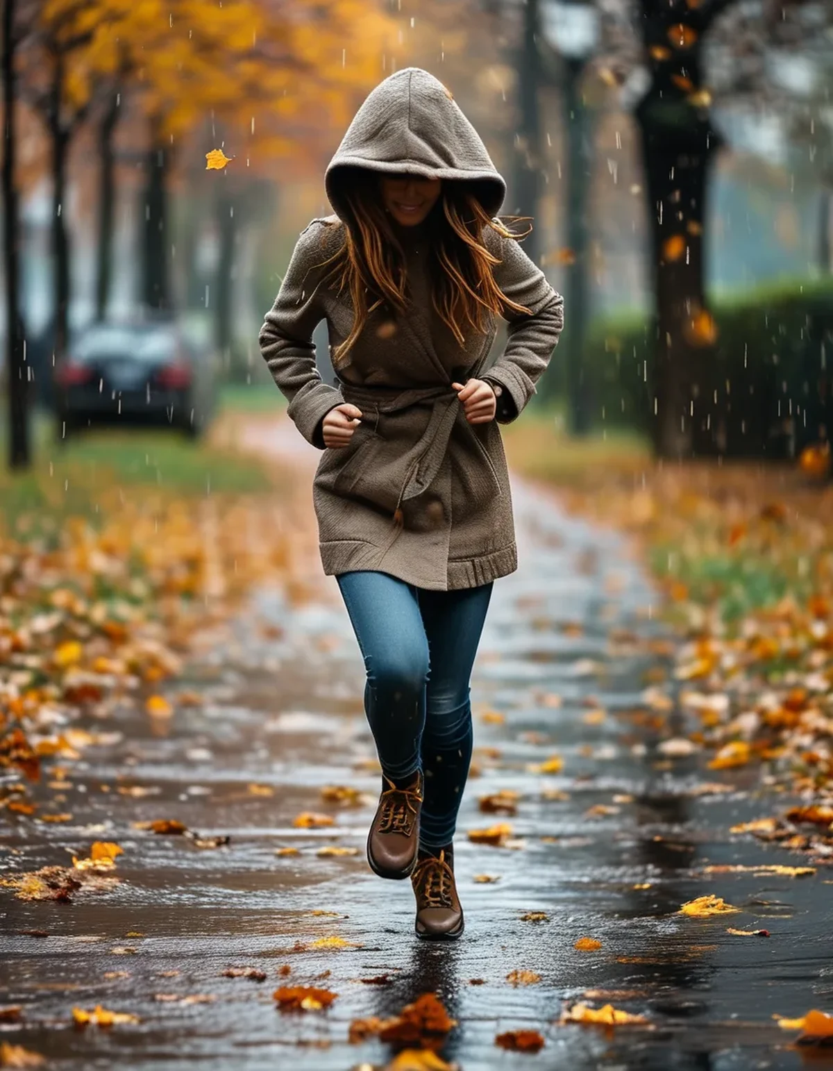Why Autumn Rain Runs Are Harder Than Summer Ones