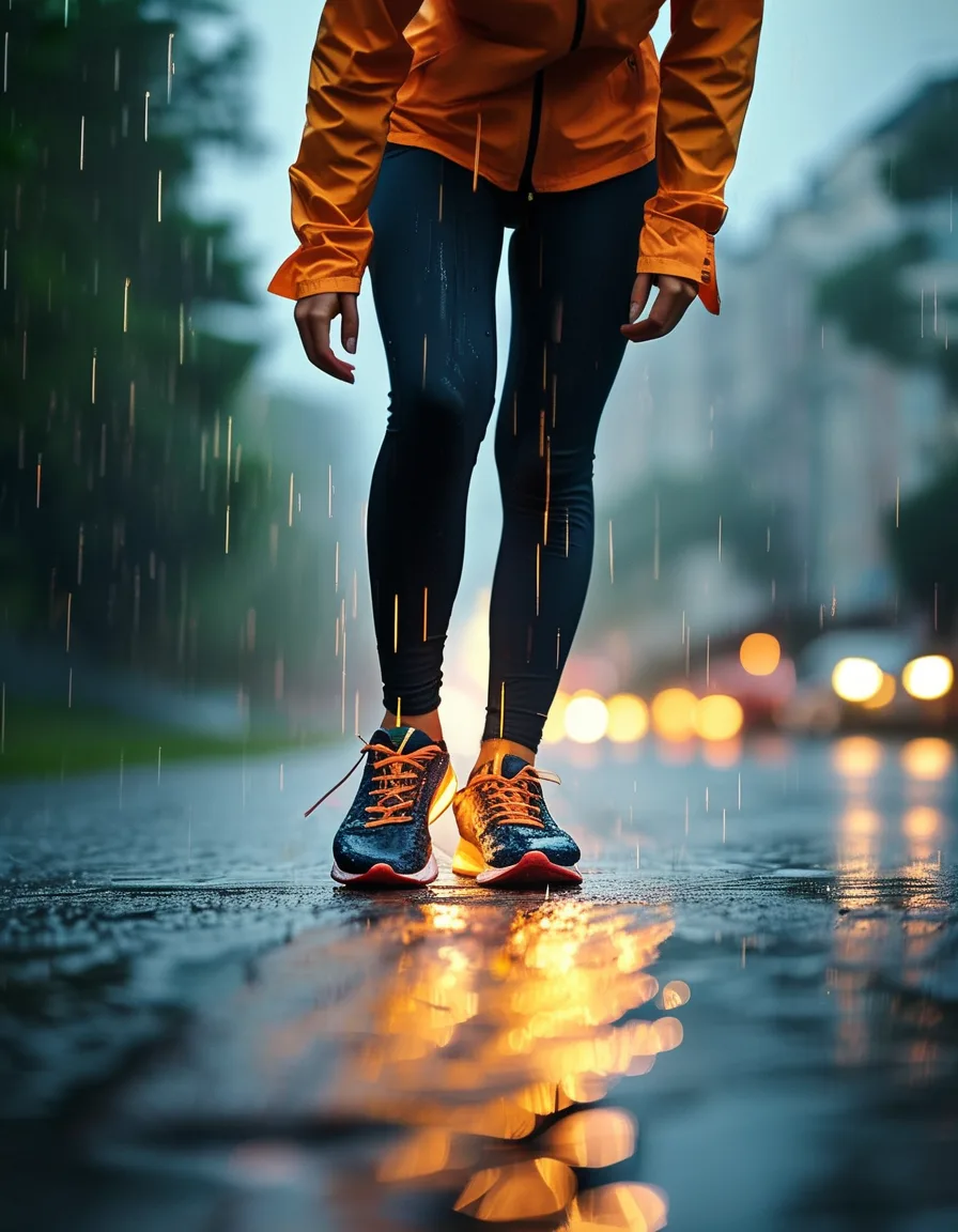 Why the Injury Risk People Associate With Running in the Rain Actually Comes From Worn-Out Gear