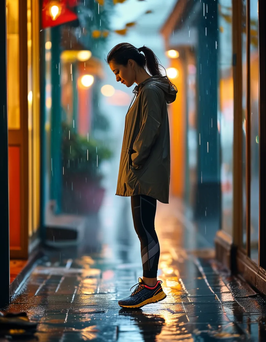 Why the Injury Risk People Associate With Running in the Rain Actually Comes From Worn-Out Gear