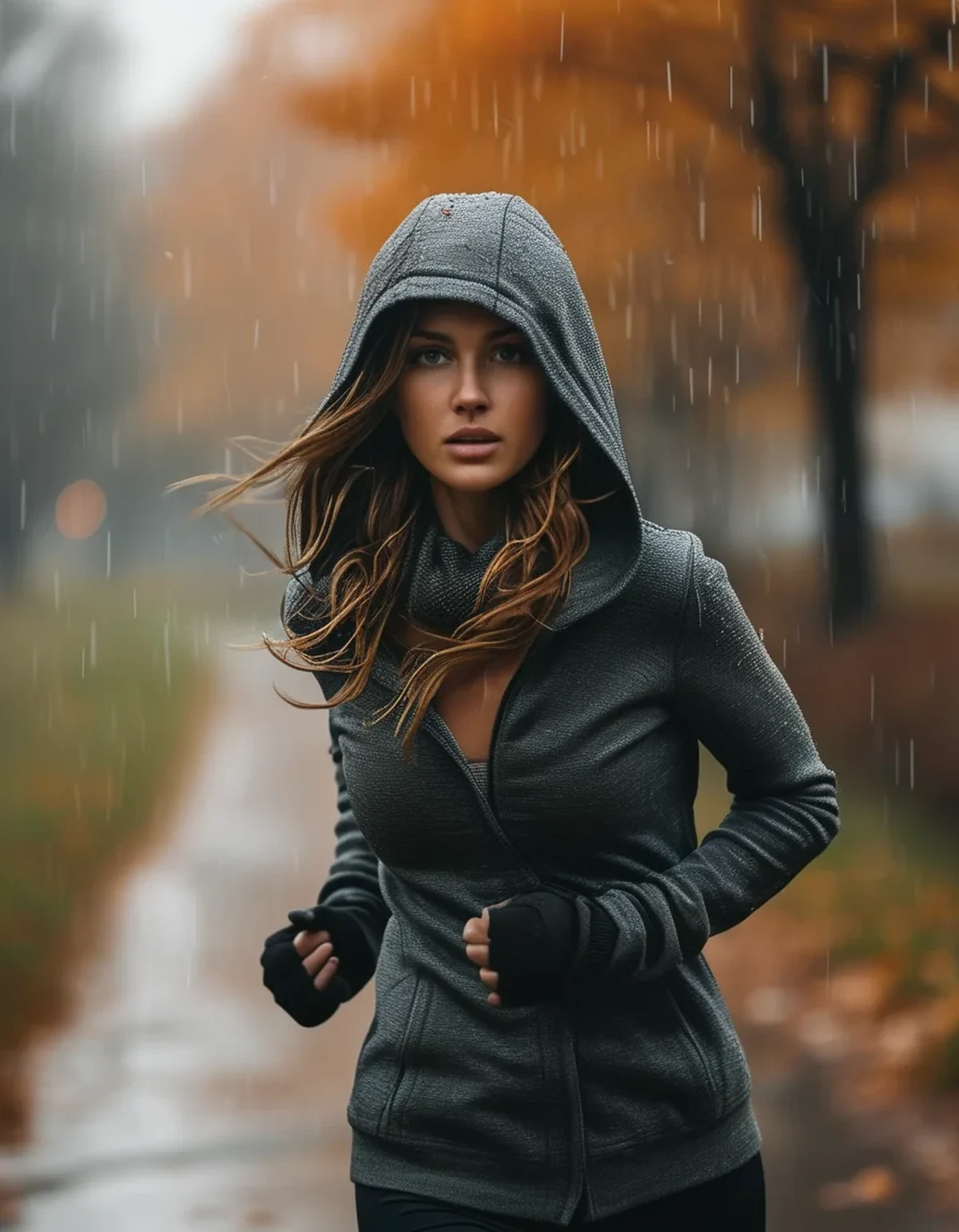 Why Is Running Into a Headwind in the Rain So Much Harder Than Either Alone?