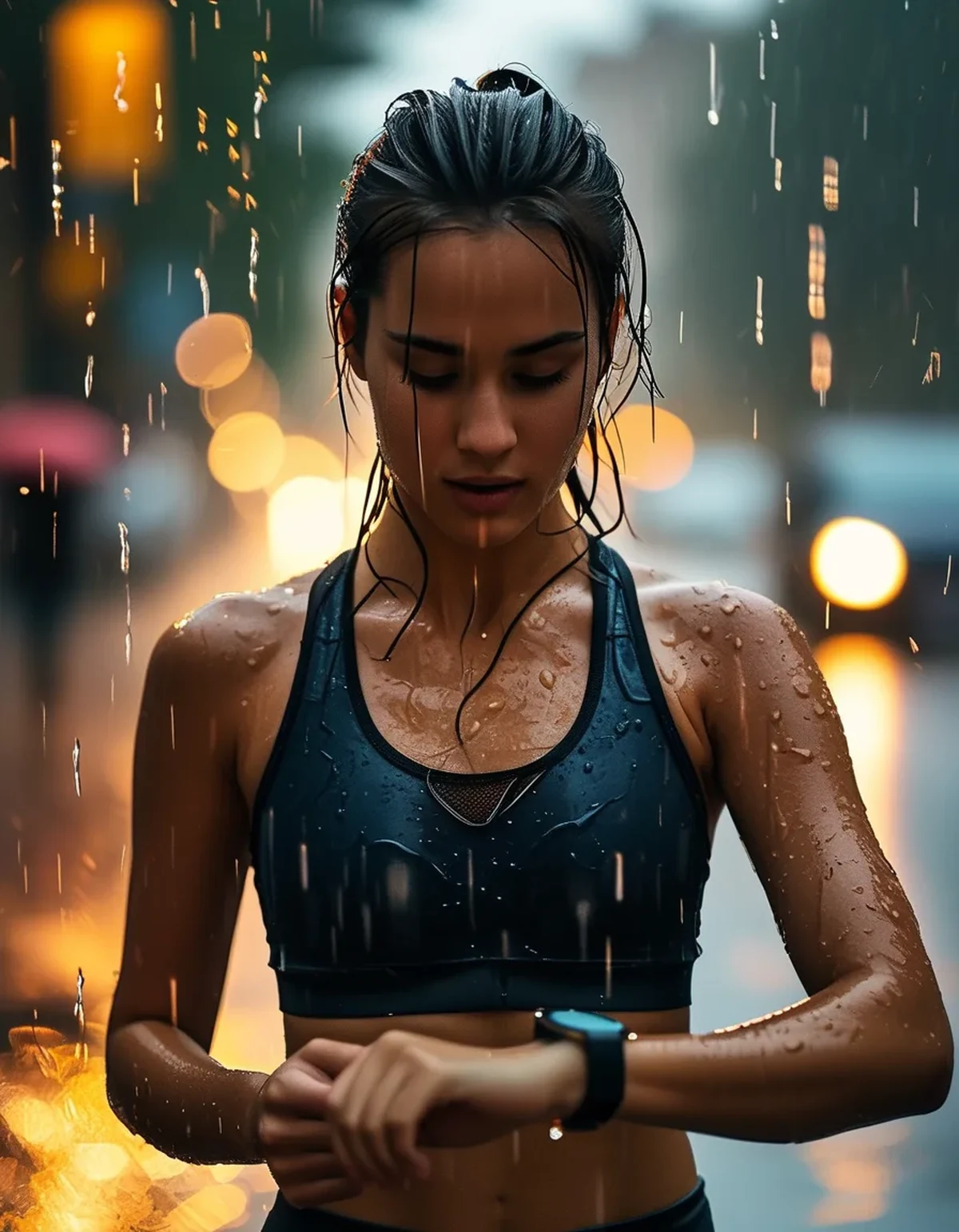 Why Your GPS Pace Gets Erratic in Heavy Rain