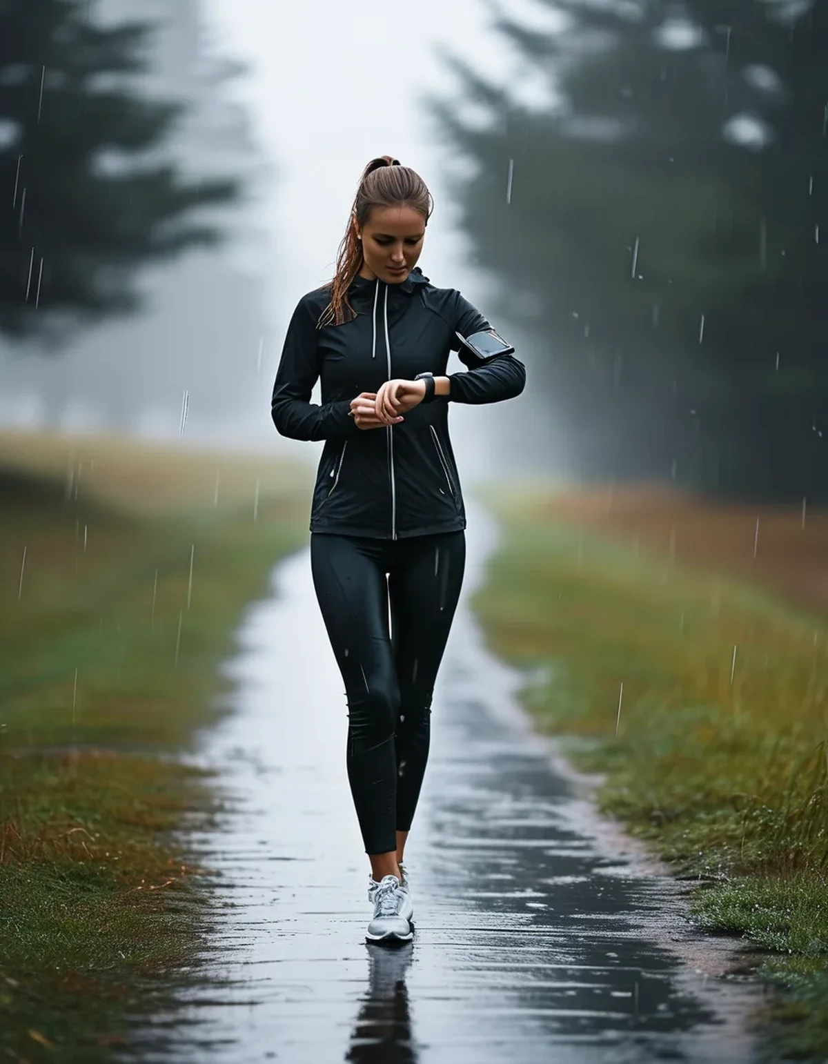 Why Your Heart Rate Reads High on Rain Runs at the Same Pace
