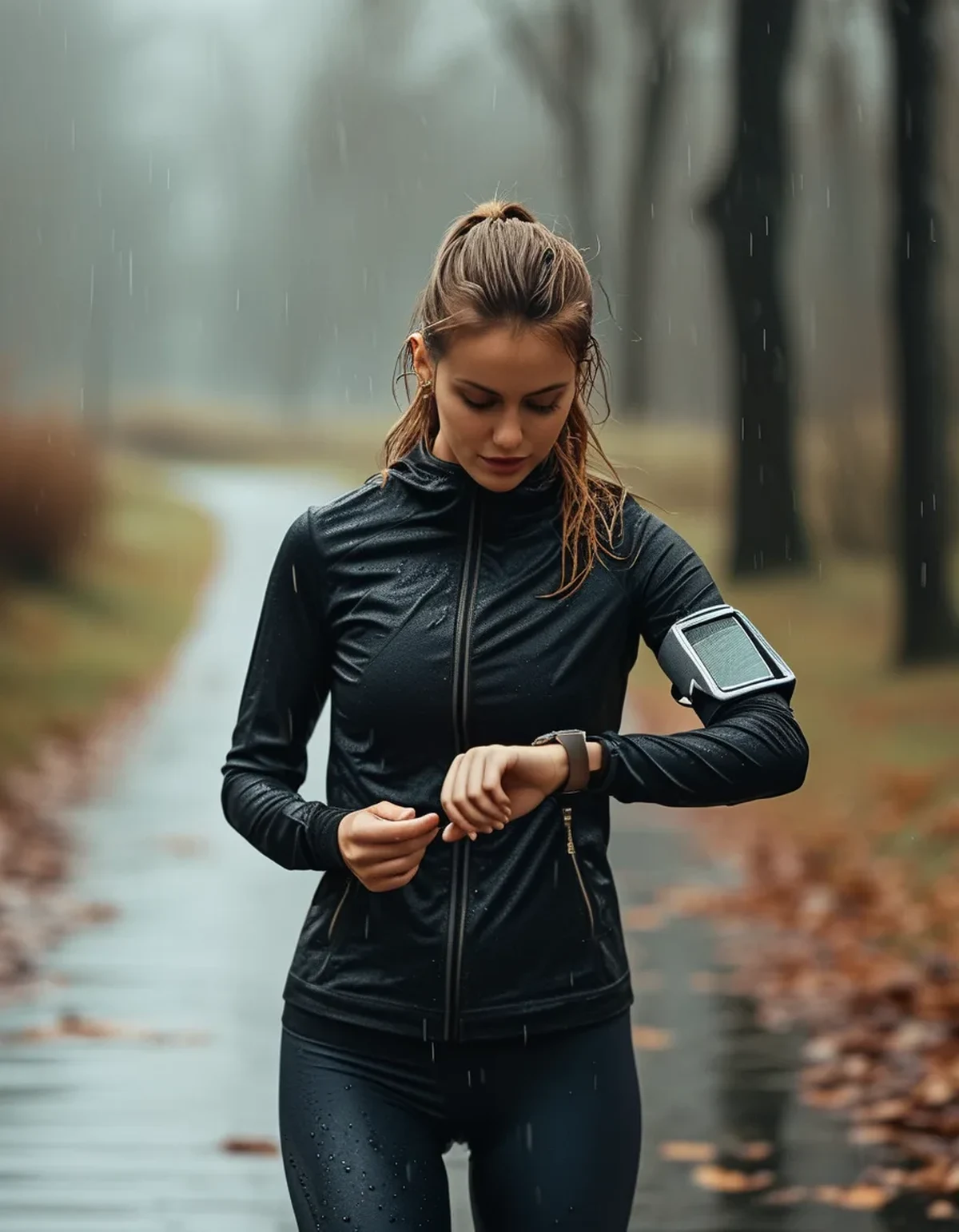 Why Your Heart Rate Reads High on Rain Runs at the Same Pace