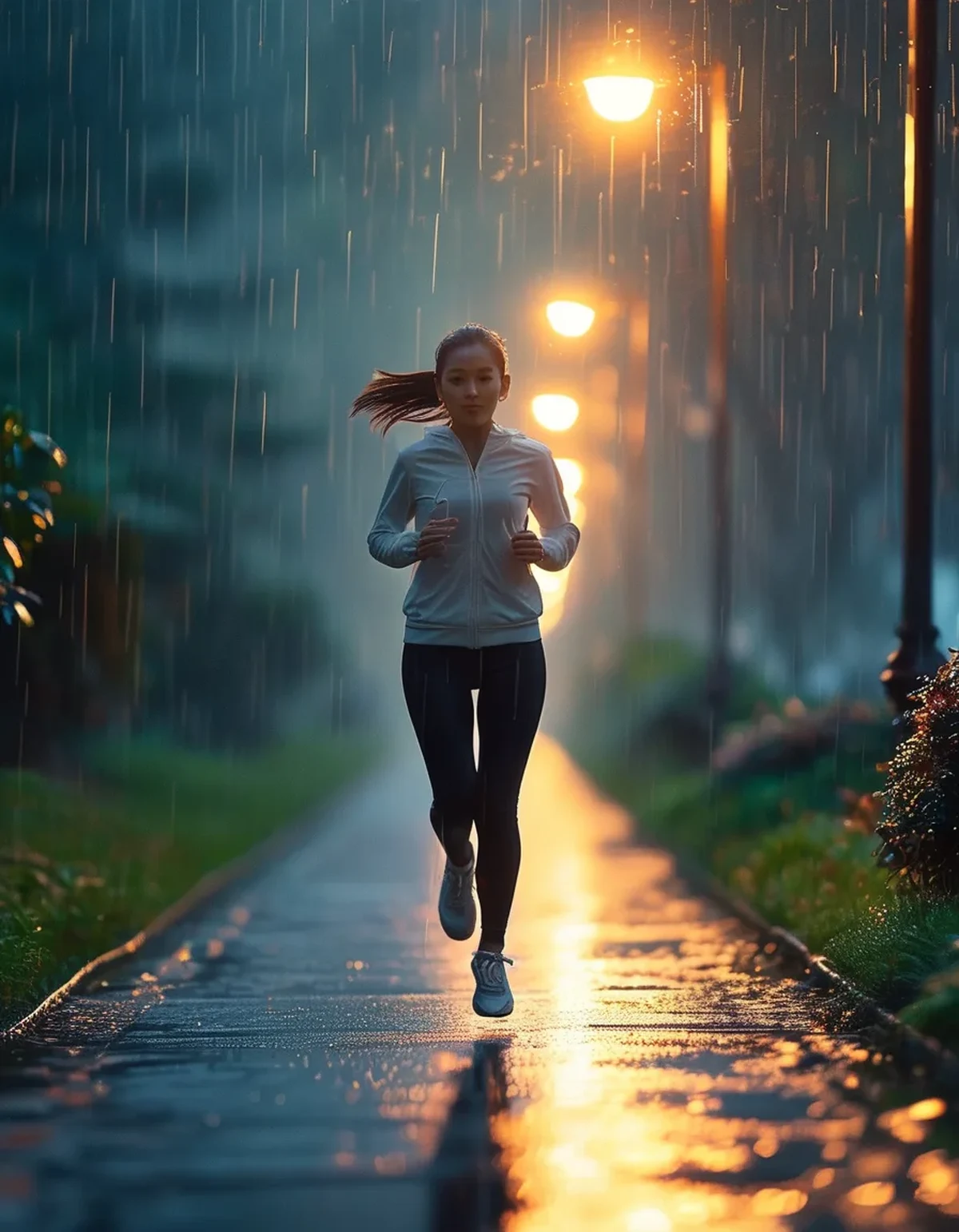 Why Your Usual Pace Feels Harder to Hold During a Rain Run