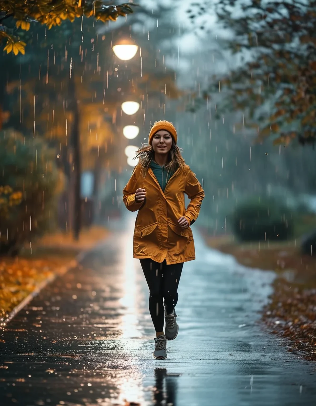 Why Your Usual Pace Feels Harder to Hold During a Rain Run